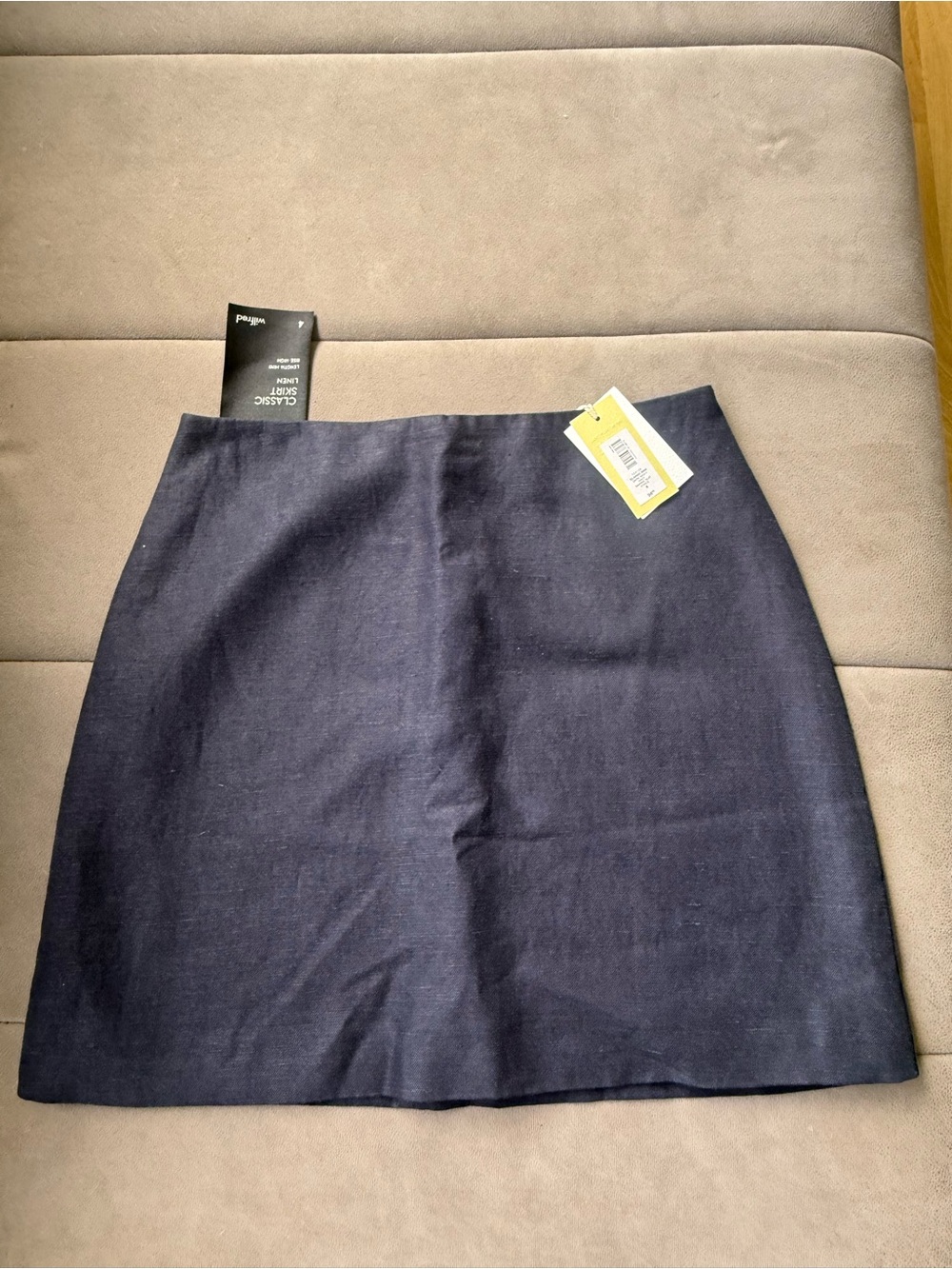 Aritzia Navy Mini Skirt
